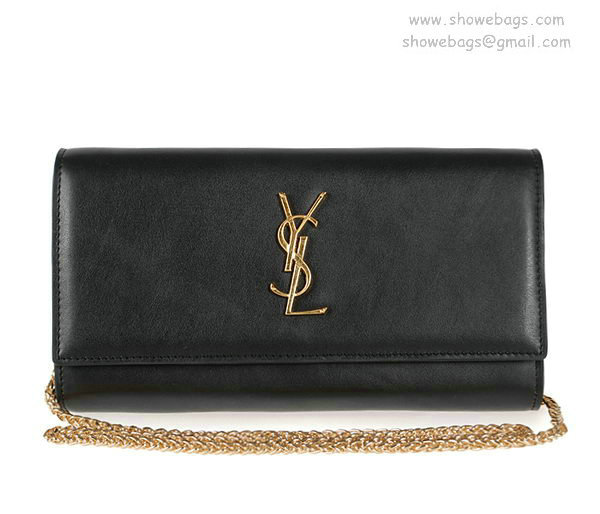 YSL monogramme cross-body shoulder bag 203855 black